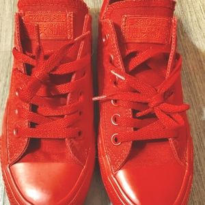 Red Converse Chuck Taylors (Low)